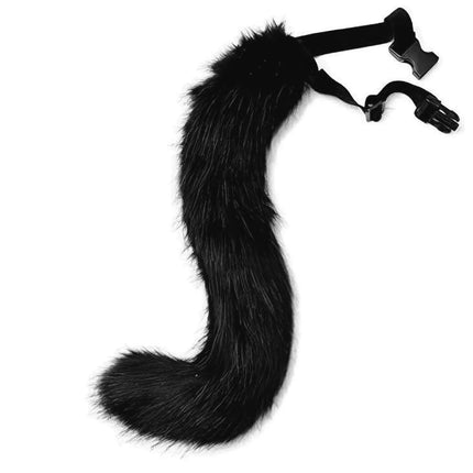 Costume Accessory Set Fox Ears and Tail Soft Faux Fur Hair Band Animal Themed Cosplay Halloween Party