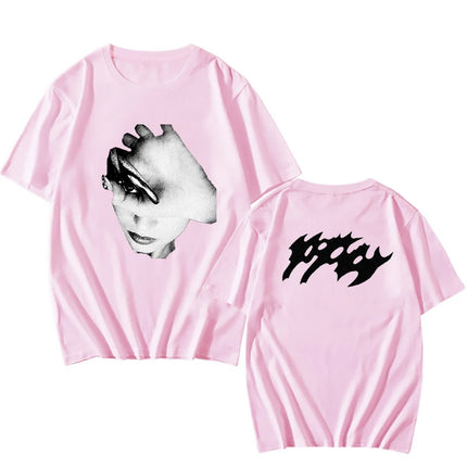 Poppy Album Retro New Way Out Tee-shirt Short Sleeve Summer Men/Women Tshirts Casual Pure Cotton Unisex Fans Tees Unisex Clothes