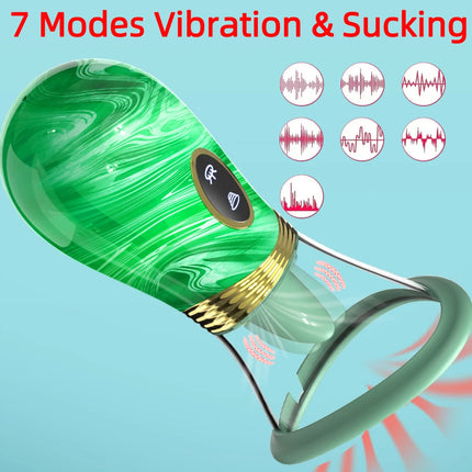 Sucking Licking Vibrator 2 in 1 Tongue Licking Clitoris Nipples Sucker Massager for Women Vacuum Stimulator Sex Toys Adult Goods