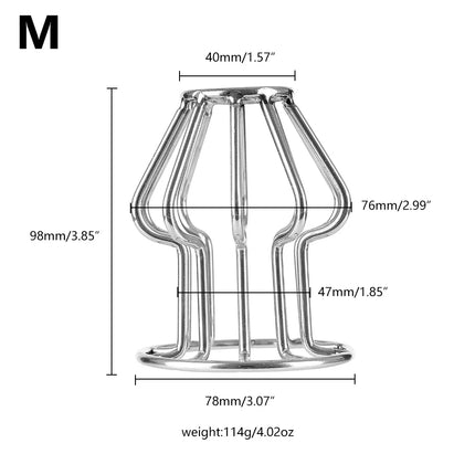 3 Sizes Anus Dilator Stainless Steel Hollow Anal Plug Prostate Massager Metal Vagina Expander Gay Women Man Adult Sex Toys