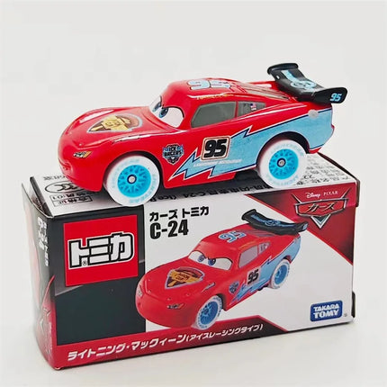 Takara Tomy Cars Lightning McQueen Jackson Storm Alloy car model die-casting collection gift giving classic children's gift toys