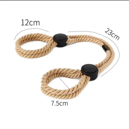 Adjustable Erotic Slave Bdsm Bondage Restraint Rope Shackles Handcuffs Fetish Binding Toys Adult for Couples Exotic Accessorie