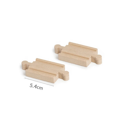 Wooden Track Accessories Beech Wood Railway Train Track Bridge Connector Toys Fit Thomas Wooden Train For Children Birthday Gift