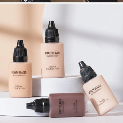 Flawless All Day: 9 Color Waterproof Concealer Foundation For Women Makeup Full Coverage Long Lasting Moisturizing