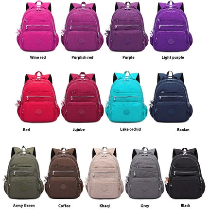 TEGAOTE Brand Laptop Backpack Women Travel Bags Multifunction Rucksack Waterproof Nylon School Backpacks For Teenagers Girl