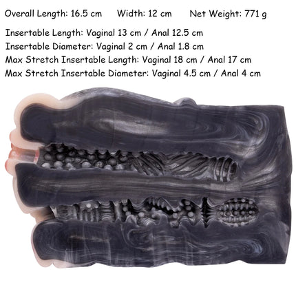 NNSX Lifelike Tiger Butt Soft Silicone Male Masturbator Pocket Pussy Onahole Artificial Vagina Stroker Sex Toys For Men 18+