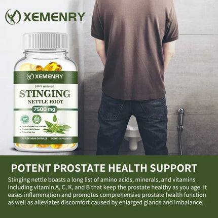 Stinging Nettle Root - Supports Prostate and Urinary Tract Health & Bladder Health, Promotes Overall Well-being