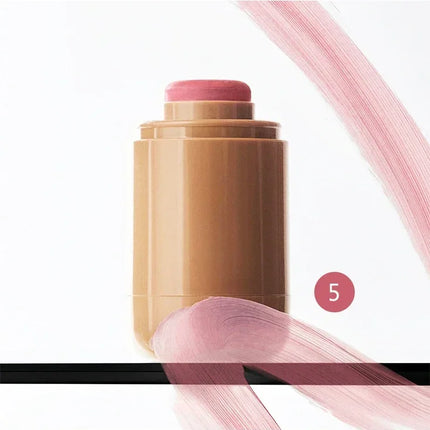 Magic Blush Stick 3-in-1 Cheek Lip Tinted Moistured Blush Stick Silky Brighten Blush Cream Blusher Cosmetics Tubes Matte Contour