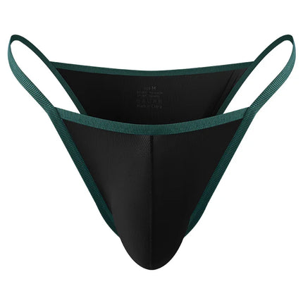 Men's Underwear Low-waist Ice Silk Briefs Breathable Soft Panties