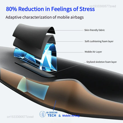 Dreamlight 4S Eye Mask Sleep 3D Stereoscopic Sleep Aid for Men Women Adult for Sleeping Block Out Light Travel Blindfold