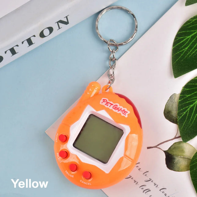 electronic keychain Toy Electronic Animals Kid Play Game Boy Pixel Pendant Virtual Cyber Digital Animals Toys