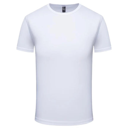 Summer Quick-drying T-shirt Custom Logo Breathable Sports Top Embroidery Personalized Logo Team Activity T-shirt Print Pattern