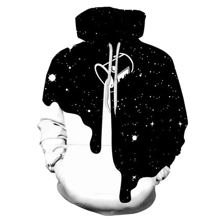 Newest Rainbow Graffiti 3D Printed Man Women Fashion Y2K Hoodie Oversized Streetwear Pullovers Hooded Sweatshirts Kids Clothing