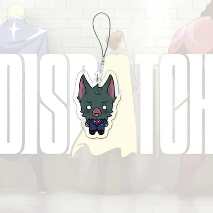 DISPATCH Z-Team Mobile Phone Charms Acrylic Small Pendant Blazer Robert Robertson Invisigal  Phone Chain Ring Fans Friends Gift