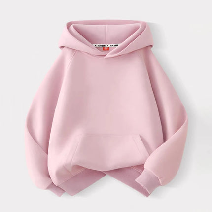 New Kids Girls Hoodie Sweatshirts Cute Pink Casual Autumn Long Sleeve Boys Jackets Tops Children's Clothes Teen 6 8 10 12 Years