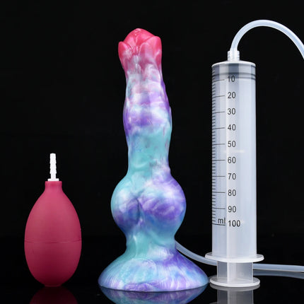 NNSX Ejaculation Dildo with Strong Suction Cup Wolf/Dog Anal Plug Silicone Adult Sex Toy Anal Dilator G-spot Massage Masturbation