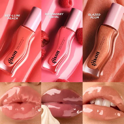 Gisou Original Moisturizing Watermelon Lip Oil Gloss Care Of The Lips Benetitnt For Lips Plumping Exfoliating Plumping Lip Balm