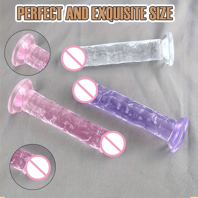 Dildos Sex Toys Dick Cheap Soft Female Vagina Clitoris Anal Masturbators Penis with Suction Cup 5 Colors Dildo Gode