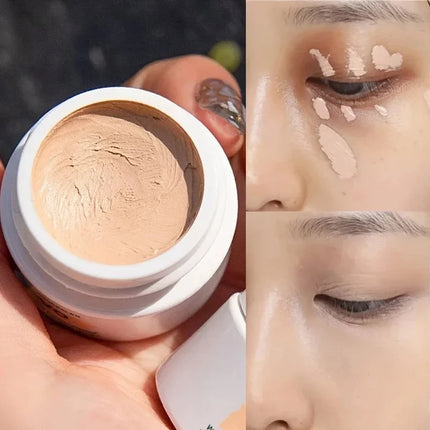 Concealer Cream Waterproof Full Coverage Concealer for All Skin Tones Tattoos Scars Dark Circles Acne Spots Foundation Makeup