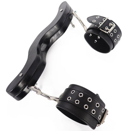 Testis BDSM Wood Humbler CBT Cock Sleeve Ball Stretcher Scrotal Fixture Smasher Crusher Exotic Accessories Sex Toys for Men 18+