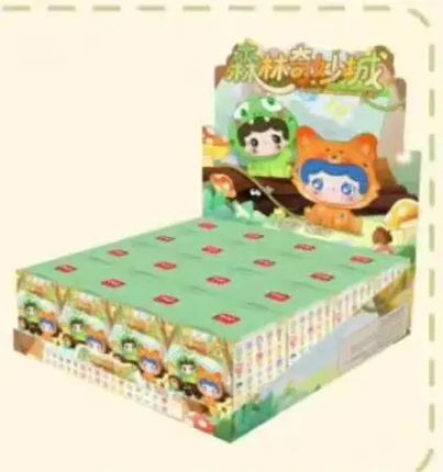 2025 Trendy Pop Litter Dot Forest Wonderland Series Transparent Color Blind Box Mini Cute Grain Desktop Ornament Toy Gift