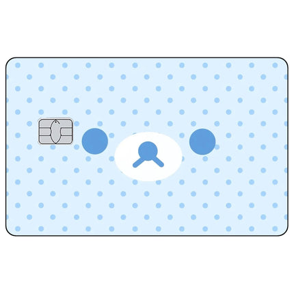 Cartoon Cute Credit Card Skin Stickers Rilakkuma Matte Sticker for VISA JCB MasterCard and Other IC Bank Card Decoration