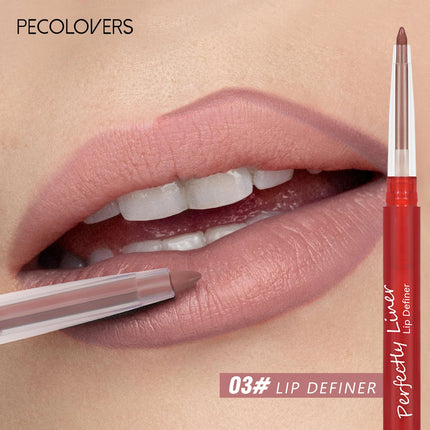 1PC Rich Pigmented, Waterproof, Silky, Durable, Non-stick Cup, Creamy Matte Lip Liner, Perfect for Date and Daily Use