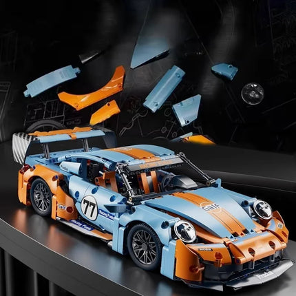 1:14 Building Blocks Car Set Construction Toy,Design Collectable Model Car Building Kit Scale Sport Car for Children Adult Gifts