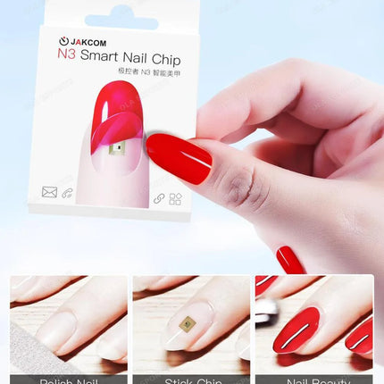 N3 Super Value Smart Nail New Multi Function Chip Intelligent Nail No Charge Required NFC Smart Wearable Gadget For Phone Call