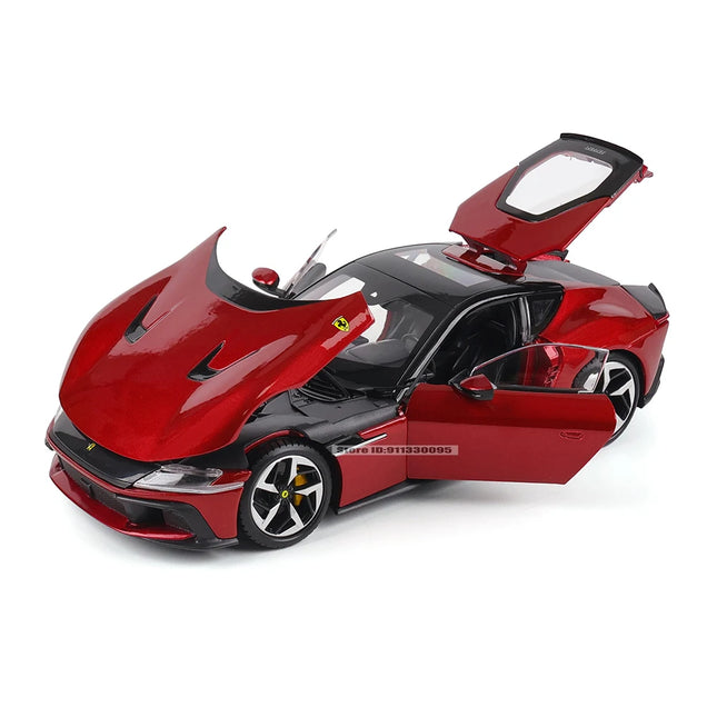 Bburago 1:24 Ferrari 12 Cilindri Car Model Die-casting Metal Model Children Toy Boyfriend Gift Simulated Alloy