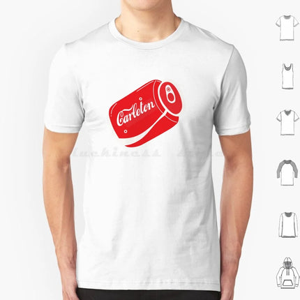 Carleton Coke Can T Shirt Big Size 100% Cotton Coke Carleton Carleton University