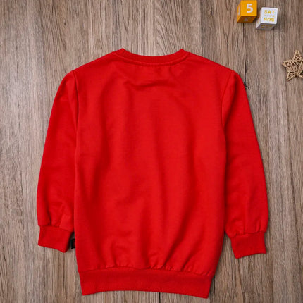 Spring Autumn M Baby Long Sve Crew Ne Sweater Knitted Outerwear Children Casual Jaet Cute Overhead irt for Boys