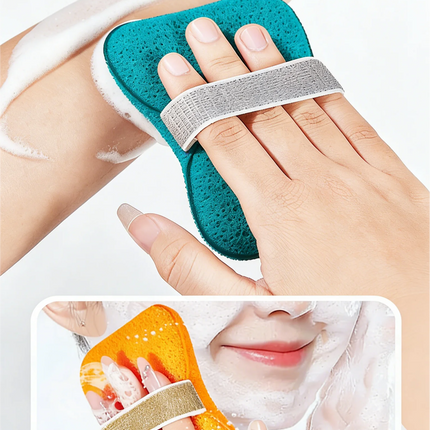 Facial Puff Deep Cleansing Gentle Foaming Sponge Soft Skin-Friendly Facial Cleansing Sponge
