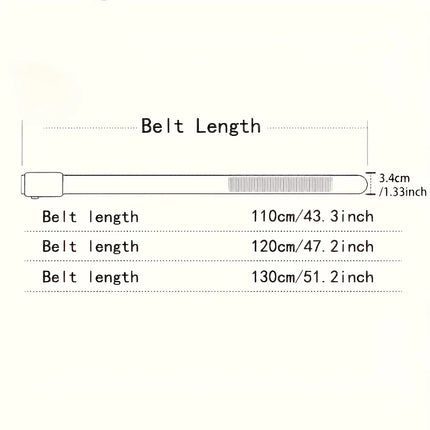 Casual Men's Nylon Belt Woven Canvas Breathable Automatic Buckle Belt For Men Outdoor Sports Strap Fashion Jeans Belt