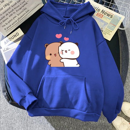 2025 Spring and Autumn New Fabric and Dudu Anime Cute Hoodie Spring and Autumn Couple Casual Long Sleeve Hoodie
