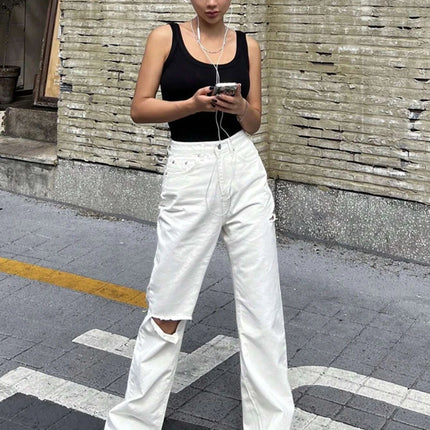 Underlay Beautiful Back Knitted Camisole Vest Paired With Women Summer Breast Covering 2024 New Cotton Sleeveless Outerwear Top