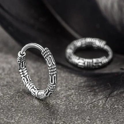 Hip Hop Ice Out Sparkling Round Inlaid Zircon Hypoallergenic Earrings for Men Women Fashion Cool Punk Rock Party Jewelry