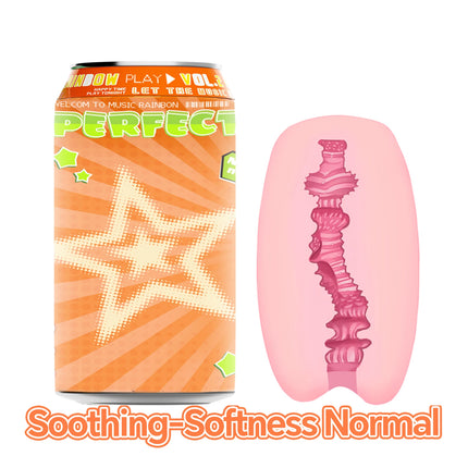 YUU Sex Toys Male Hidden Canned Masturbation Cup VER.2 Soft STPE Artificial Pocket Pussy Masturbators for Men Onahole 7 Colors
