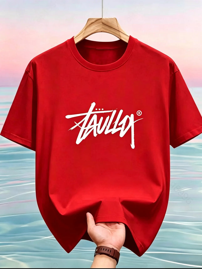 Short sleeved regular gym T-shirt men's summer fitness suit round neck short sleeved T-shirt cotton slim fit T-shirt fitness spo