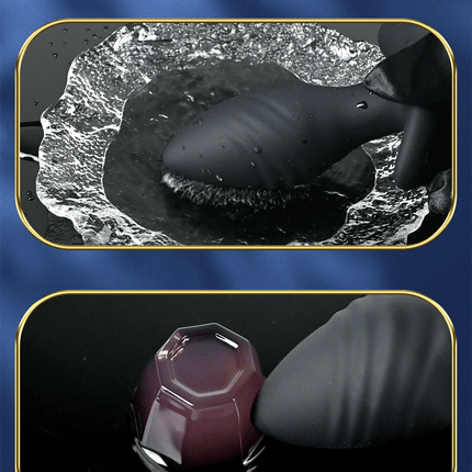 APP Control Rotation Butt Plug Anal Plug for Men 360° Wiggle Prostate Massager Anal Vibrator for Gay Adult Goods Sex Toy for Men