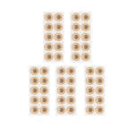 50 Circular pieces