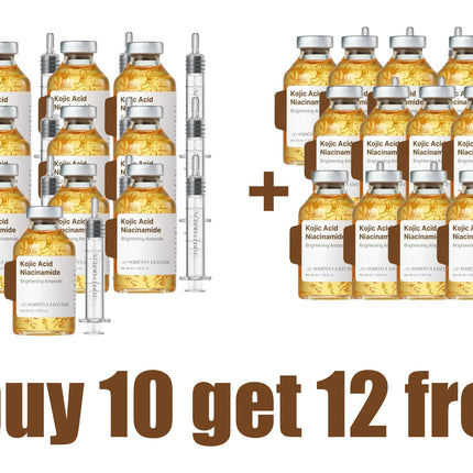 Kojic Acid Turmeric Facial Ampoule Serum With Niacinamide Deep Moisturizing Nourishing Essence