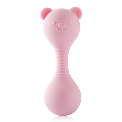 Silicone Baby Rattle Toy Food-grade Baby Teething Tape The Cartoon Bear Shakes The Music Toy Babies' Sensory Touch Toy Baby Gift