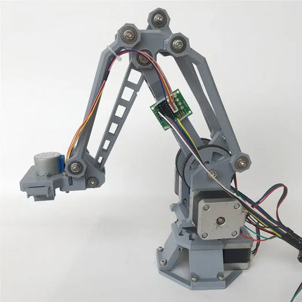 3D Printing High Precision 4-axis Stepping Robot Arm For Arduino Robot DIY Kit Compatible CNC Driver Stepper Claw Clamp Kit