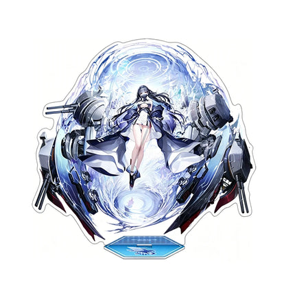 Azur Lane Acrylic Stand Keychain 2026 New Battle Ship Style Enterprise Belfast Takao Sovetsky Soyuz Character Merch