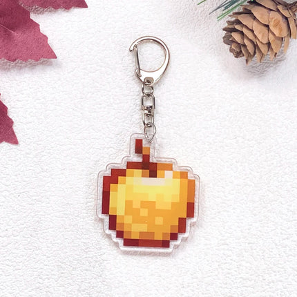 1/27Pcs Game Totem of Undying Car Keychain Accessories Acrylic Cute Charms Pendant For Bag Funny Key Holder Backpack Decoration