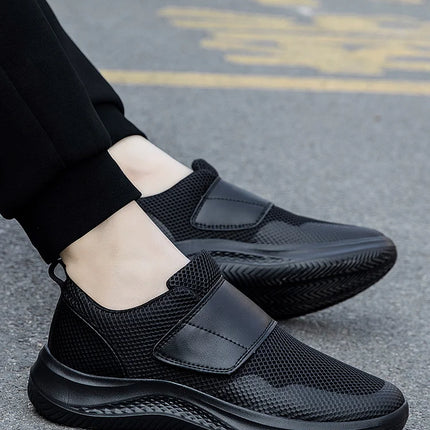 Men's Orthopedic Wide Swollen Feet Walking Casual Shoes Thumb Eversion Adjusting Soft Comfortable Diabetic Men's Shoes Large Size