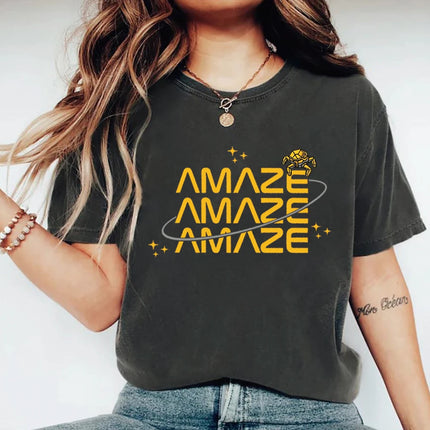 Amaze Amaze Amaze T-shirt Project Hail Mary Rocky Shirts Space Tshirt Book Lovers Tee Unisex  Movie Short Sleeves Tops Fans Gift