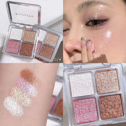 Highlighter Contour Palette illuminator Makeup 3D Bronzer Matte Contour Powder Rose Blush Highgloss Palette Cosmetics