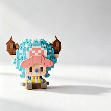 Anime Building Blocks, Luffy Assembly Parts, Straw Hat, Pirate Road, Wang Fei Model, Mini Building Blocks, Dolls, Toys, Gifts